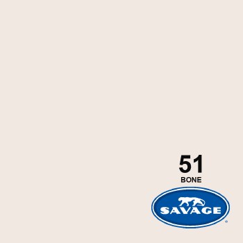 Savage 4.5ft BONE Paper Backdrop (1.35 x 11m)