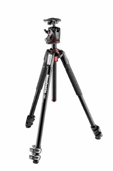 Manfrotto 190 Aluminium 3-Section Tripod and XPRO Ball Head MK190XPRO3-BHQ2