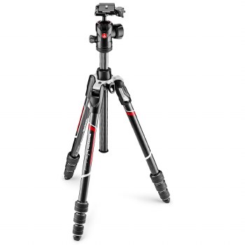 Manfrotto Befree Advanced Carbon Fibre Travel Tripod (Twist Lock Legs) with Ball Head