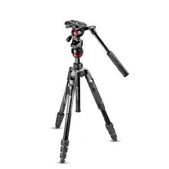 Manfrotto Befree Live Aluminium Tripod (Twist Lock Legs) with 2-Way Video Head