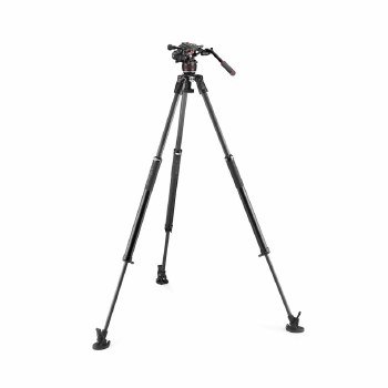 Manfrotto Nitrotech 608 series with 635 Fast Single Leg Carbon Tripod MVK608SNGFC