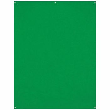 Westcott X-Drop Wrinkle-Resistant Backdrop (1.5 x 2.1m) [5' x 7'] - Chroma-Key Green Screen