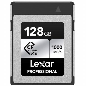 Lexar 128GB Professional Silver CFexpress Type B Card (1000MB/s)