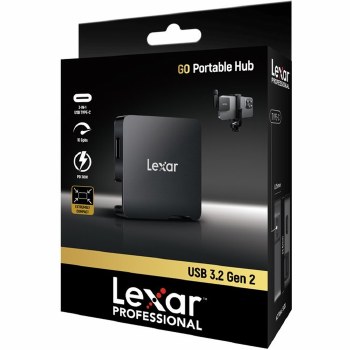 Lexar SL400 Hub for Go Portable SSD (Black)