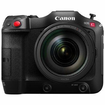 Canon EOS C70  RF Cine Camera with RF 24-70mm F2.8L IS USM Lens