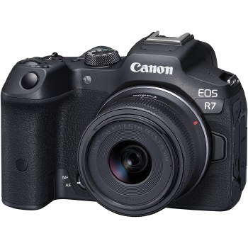 Canon EOS R7 Camera with RF-S 18-45mm IS STM Lens