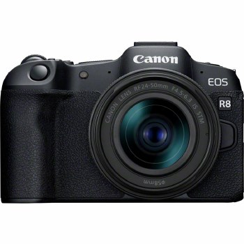 Canon EOS R8 Camera with RF 24-50mm IS STM Lens