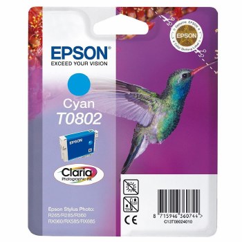 Epson T0802 Cyan ink