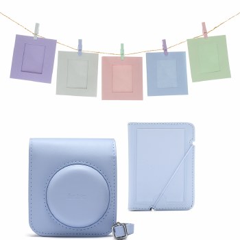 Fujifilm Instax Mini 12 Accessory Kit - Pastel Blue