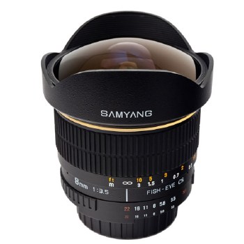 Samyang   8mm F3.5 Aspherical IF MC Fisheye Lens for Canon EF