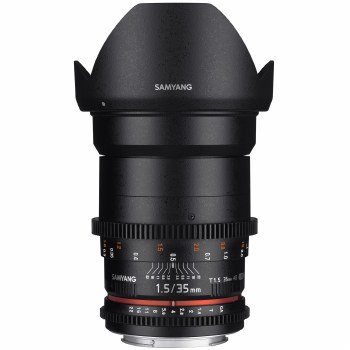 Samyang  35mm T1.5 VDSLR AS UMC Lens for Canon EF