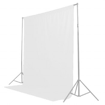 Caruba Background Cloth 2x3m White - Conns Cameras