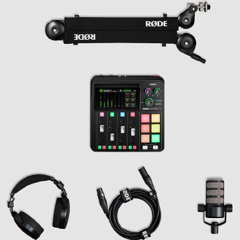 Rode RodeCaster Duo with Solo Podcaster Bundle