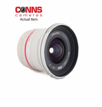 Samyang  12mm F2.0 NCS CS Silver Lens for Fujifilm X Camera (USED)