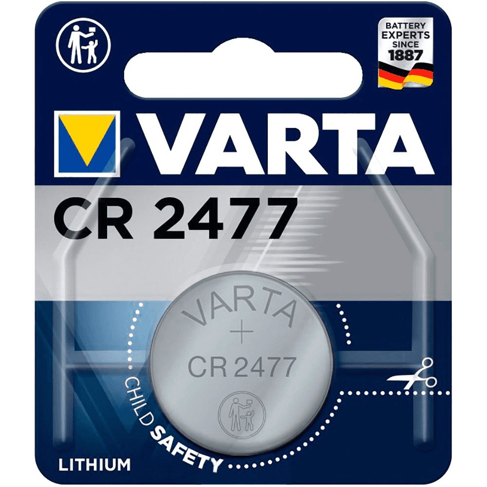 Vartra CR2477 3V Lithium Coin Battery - Conns Cameras