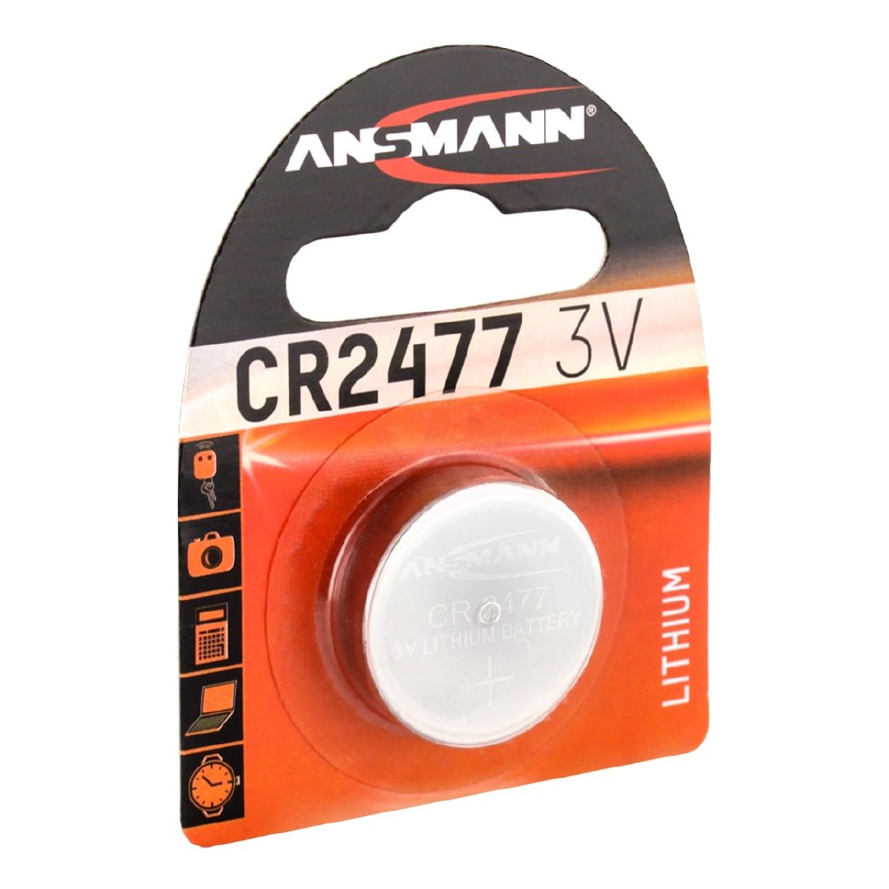 Ansmann CR2477 3V Battery Conns Cameras