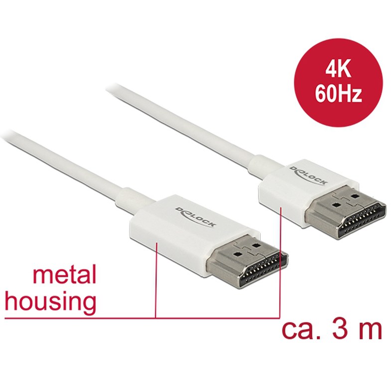 CABLE HDMI 3M 4K - Max Frame