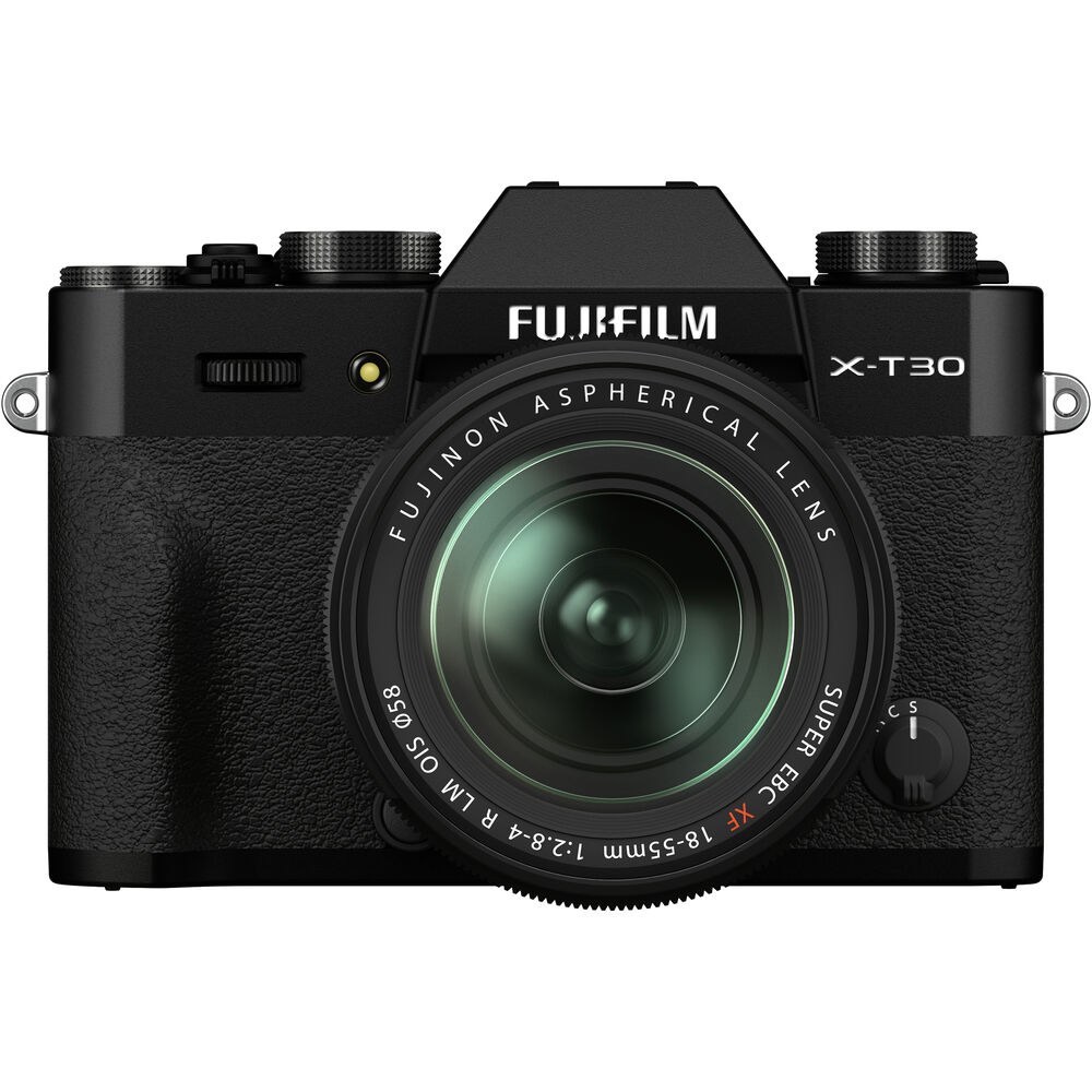 Fujifilm X-T30 Mark II Black Camera with XF 18-55mm F2.8-4 R LM 