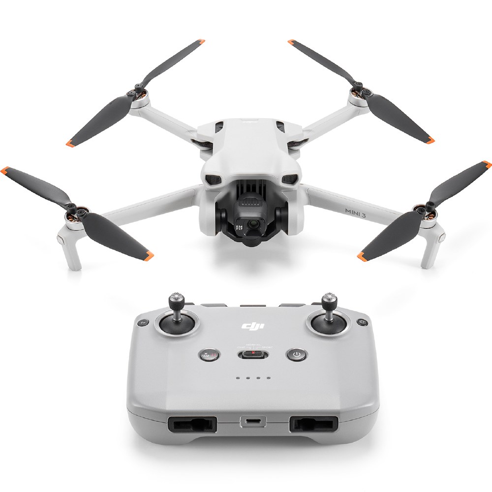 DJI Mini 3, Lightweight Mini Drone with 4K HDR Video, 38-min Flight Time,  True Vertical Shooting, Return to Home, up to 10km Video Transmission,  Drone