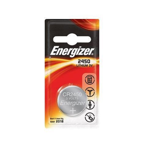 Energizer Size 2450 Lithium Coin Cell Battery, 2 pack