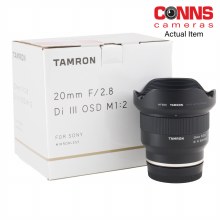 Tamron 20mm F2.8 Di III OSD M1:2 for Sony E Lens (USED) Tamron 20mm F2.8 Di III OSD M1:2 for Sony E Lens (USED)