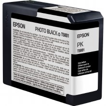 Epson T580 Series Inks T5801 Photo-Black ink