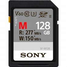 Sony 128GB SF-M M Series UHS-II SDXC Memory Card