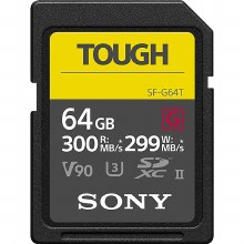 Sony  64GB SF-G Tough G Series UHS-II SDXC Memory Card