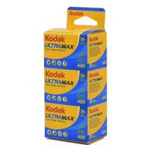 Kodak 35mm UltraMax 400 Triple Pack Colour Negative Film (36 exposures)