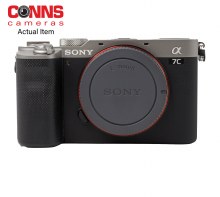 Sony A7C  Silver ILCE Camera Body (USED)