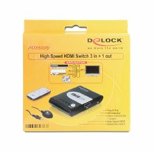 Delock High Speed HDMI Switch 3 In > 1 Out