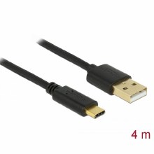 Delock USB 2.0 Cable Type-A To Type-C 4m