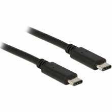 Delock Cable USB Type-C 2.0 Male To USB Type-C 2.0 Male 1m