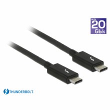 Delock Thunderbolt 3 USB-C Cable Male To Male Passive 1.0m