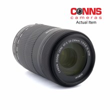 Canon EF-S 55-250mm 4-5.6 IS Lens (USED)