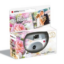 AgfaPhoto LeBox 400 Single Use Camera Wedding with Flash(27 Exposures) AgfaPhoto LeBox 400 Single Use Camera Wedding with Flash(27 Exposures)