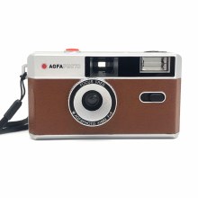 AgfaPhoto Reuseable Brown 35mm Film Camera