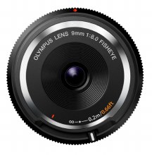 Olympus ED  9mm F8.0 Fish Eye Body Cap (Black)