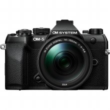 OM System OM-5 II Black Camera with ED 14-150mm II M.Zuiko Lens OM System OM-5 II Black Camera with ED 14-150mm II M.Zuiko Lens