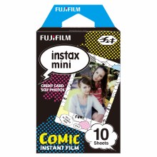 Fujifilm Instax Mini Colour Film with Comic Border
