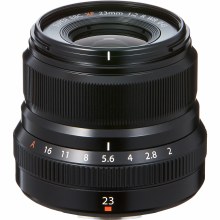 Fujifilm XF 23mm F2 R WR Black Lens