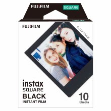 Fujifilm Instax Square Colour Film with Black Frame