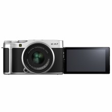 Fujifilm X-A7 Silver with XC 15-45mm F3.5-5.6 OIS PZ Fujifilm X-A7 Silver with XC 15-45mm F3.5-5.6 OIS PZ