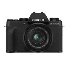 Fujifilm X-T200 Black Camera with XC 15-45mm OIS PZ Lens