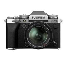 Fujifilm X-T5 Silver Camera with XF 18-55mm F2.8-4 R LM OIS Lens