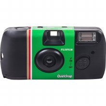 Fujifilm Quicksnap Single-Use Camera (400 ISO Film) with Flash (27 exposures)