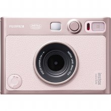 Fujifilm Instax Mini EVO Gentle Rose Hybrid Camera + Mini Printer