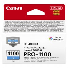 Canon PFI-4100C Cyan Ink Cartridge