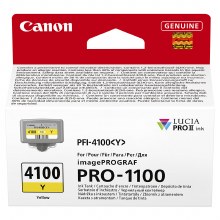 Canon PFI-4100Y Yellow Ink Cartridge