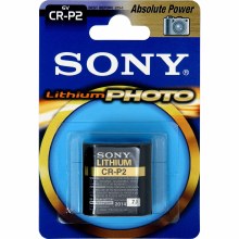 Sony CR-P2 Lithium Photo battery 6V Single